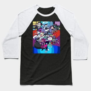 Deltarune Chapter 1 and 2 Baseball T-Shirt